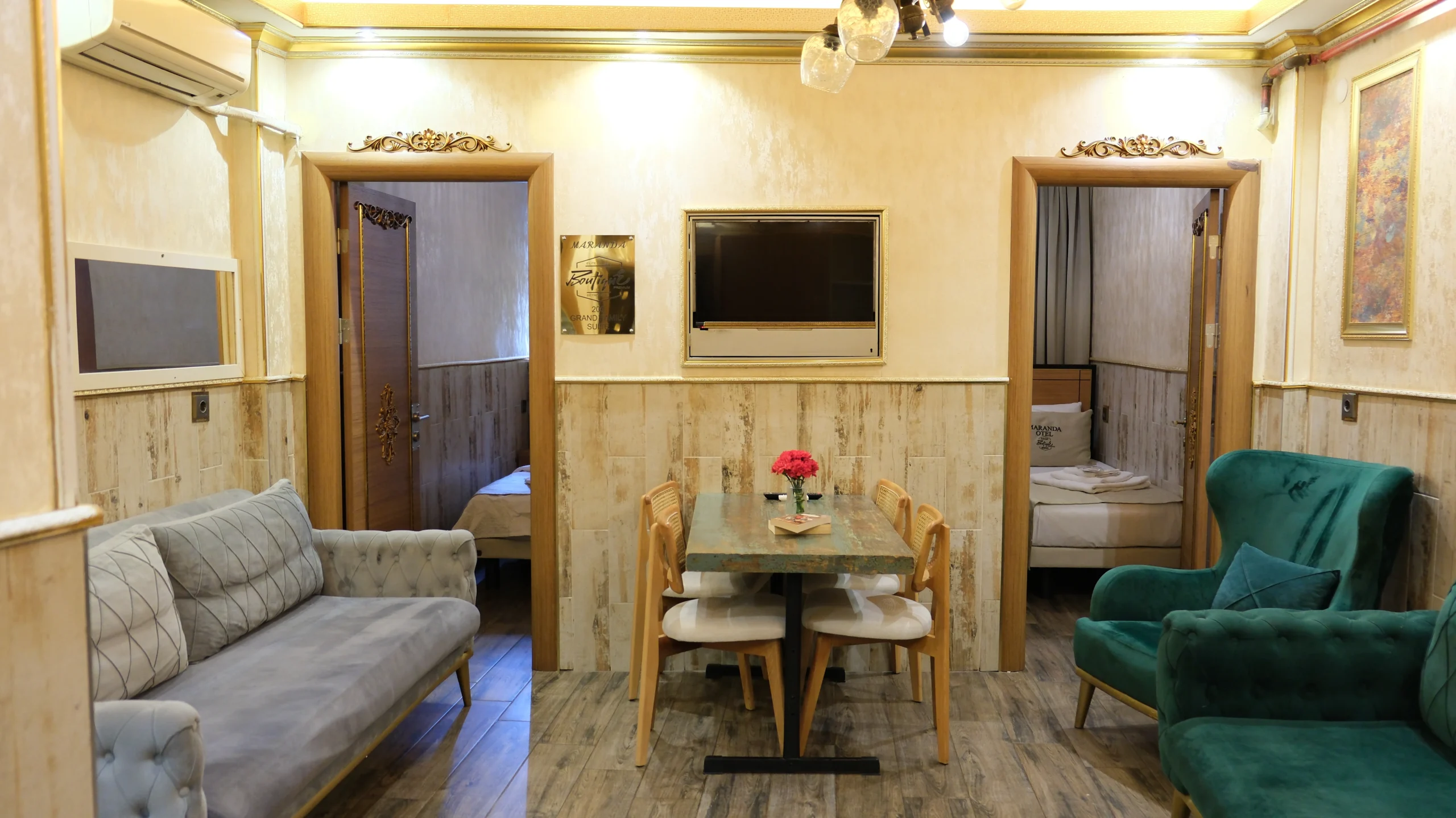 Maranda Suit Hotel 6 kişilik oda